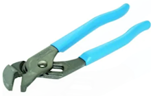 PLIERS, TONGUE-AND-GROOVE, CHANNELLOCK, BLUE, 12" THUMBNAIL