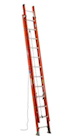 LADDER, WERNER, 300 LBS CAPACITY, FIBERGLASS, EXTENSION, 24 FT THUMBNAIL