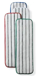 MOP HEADS, WHITE, FLAT MOP, 3M EASY SCRUB, 18", 10/CT LARGE
