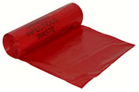 33 GALLON, BIOHAZARD LINERS, RED, 200/CT MAIN