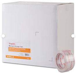 PACKING TAPE, HEAVY DUTY, 1.88" x 54.6 YDS, 3.5 MIL, 36/CT LARGE