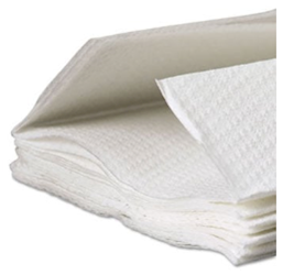 PAPER TOWELS, C-FOLD, WHITE, 12.875" X 10.125", 150/PK, 16 PACKS/CT LARGE