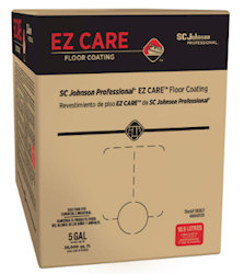 FLOOR COATING, SC JOHNSON EZ CARE, 5 GALLON BIB LARGE