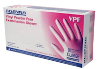 DISPOSABLE GLOVES, ADENNA, VINYL, CLEAR, XL, 90/CT MAIN