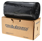 56 GALLON, 1.55 MIL, BLACK, 43" X 48", LOW DENSITY, 50 BAGS/CT THUMBNAIL