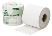TOILET TISSUE, STANDARD, ABILITYONE, 1-PLY, WHITE, 1000 SHEETS/ROLL, 96 ROLLS/CT MAIN
