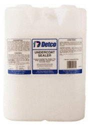 SEALER, DETCO UNDERCOAT, WATER-BASED, 5 GALLON CUBE LARGE