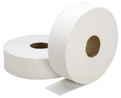 TOILET TISSUE, JUMBO, RECYCLED, 2-PLY, WHITE, 2000 FT/ROLL, 6 ROLLS/CT THUMBNAIL