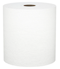 PAPER TOWELS, HARDWOUND, KLEENEX ESSENTIAL PLUS, RECYCLED, 1-PLY, 600 FT/ROLL, 6 ROLLS/CT THUMBNAIL