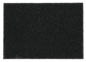28" X 14", BLACK, STRIPPING PAD, 3M, 10/CT LARGE