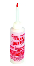 RUST CLEANER, SUPCO, RUST BUSTER, 4 OZ, 1/EA, MO44 LARGE