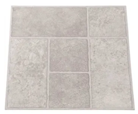 VINYL TILE FLOORING, GREY, TRAFFICMASTER BODDEN BAY, 12" X 12", 30/CT MAIN