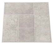 VINYL TILE FLOORING, GREY, TRAFFICMASTER BODDEN BAY, 12" X 12", 30/CT THUMBNAIL