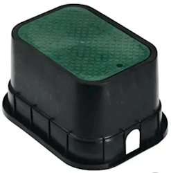 IRRIGATION VALVE BOX, RAIN BIRD, RECTANGULAR, 12" LARGE