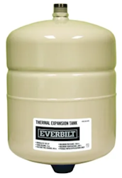 THERMAL EXPANSION TANK, EVERBILT, 40 - 150 PSI, 200 DEGREES F, 2 GALLON LARGE