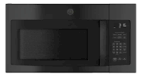 MICROWAVE, BLACK, OVER THE RANGE, RECIRCULATION VENT, GE, 1.6 CU FT MAIN