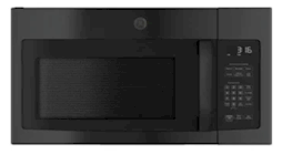 MICROWAVE, BLACK, OVER THE RANGE, RECIRCULATION VENT, GE, 1.6 CU FT THUMBNAIL