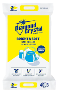 WATER SOFTENER SALT, DIAMOND CRYSTAL, SOLAR NATURALS, 40 LB BAG (MIN 7 / BULK) MAIN