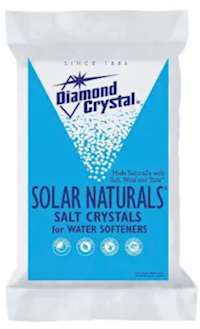 WATER SOFTENING SALT, EXTRA-COURSE, DIAMOND CRYSTAL SOLAR SALT, 50 LB BAG (MIN 4 / BULK) MAIN