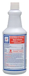 TOILET BOWL CLEANER, RESTROOM DISINFECTANT, SPARTAN, 1 QT (MIN 2 CASES / BULK) LARGE