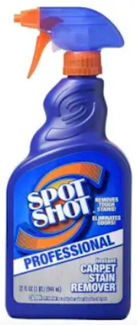 STAIN REMOVER, CARPET CLEANER, SPOT SHOT, UNSCENTED, 32 OZ (MIN 9 / BULK) MAIN