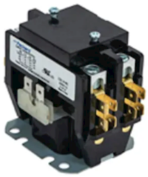 VAC CONTACTOR, PACKARD, 2-POLE, 30 A, 208/240 (MIN 3 / BULK) LARGE