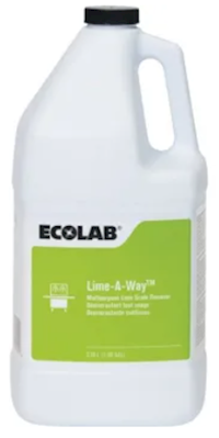 MULTI-PURPOSE CLEANER, ECOLAB, LIME-A-WAY, 1 GALLON, 4/CT MAIN