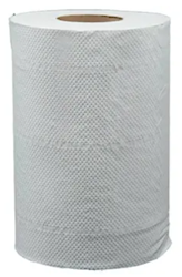 PAPER TOWELS, CENTER PULL, 2-PLY, OPTIMA, 8" X 12", WHITE, 6/CT (MIN 2 CASES / BULK) LARGE