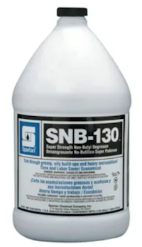 DEGREASER, SPARTAN, INDUSTRIAL, SNB-130, 1 GALLON, 4/CT (MIN 2 CASES / BULK) MAIN