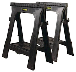 STAND, SAWHORSE, FOLDING, STANLEY, 31", 2/CT LARGE