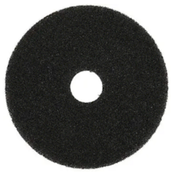 14", BLACK, STRIPPING FLOOR PADS, HIGH PRODUCTIVITY, 3M, 1/EA LARGE