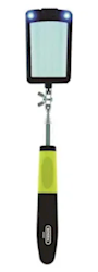 INSPECTION MIRROR, TELESCOPIC, LED LIGHTED, 360 DEGREE SWIVEL, GENERAL TOOLS LARGE