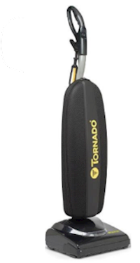 UPRIGHT VACUUM, 13", TORNADO, HEPA 30' CORD MAIN