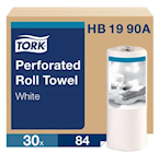 PAPER TOWELS, HOUSEHOLD, 2-PLY, PERFORATED, TORK, 84-SHEETS/ROLL, 30 ROLLS/CT (MIN 2 CASES / BULK) THUMBNAIL