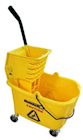 BUCKET / WRINGER COMBO, 35 QT, SIDE-PRESS, RENOWN, YELLOW (MIN 2 / BULK) THUMBNAIL