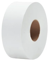 TOILET TISSUE, JUMBO, 2-PLY, GREEN HERITAGE, WHITE, 1000 FT/ROLL, 12 ROLLS/CT (MIN 2 CASES / BULK) LARGE