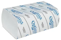 PAPER TOWELS, MULTIFOLD, 1-PLY, WHITE, 2400 SHEETS/CT (MIN 2 CASES / BULK) THUMBNAIL