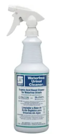 BATHROOM CLEANER, SPARTAN, WATERFREE URINAL CLEANER, 1 QT, 12/CT (MIN 2 CASES / BULK) MAIN