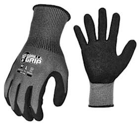 GLOVES, A1 CUT RESISTANT, GORILLA GRIP, MEDIUM (MIN 17 PAIRS / BULK) LARGE