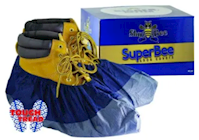 SHOE COVERS, SHUBEE SUPERBEE, DARK BLUE, ONE SIZE, 40 PAIRS/CT (MIN 2 CASES / BULK) THUMBNAIL