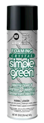 CLEANER / DEGREASER, FOAMING, SIMPLE GREEN, AEROSOL, 20 OZ (MIN 12 / BULK) LARGE
