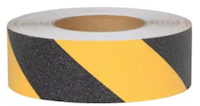 SAFETY TAPE, BLACK AND YELLOW, ANTISLIP, JESSUP, 2" X 60' (MIN 3 / BULK) MAIN