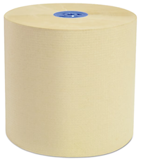 PAPER TOWELS, HARDWOUND, FOR TANDEM, NATURAL, CASCADES PRO PERFORM, BLUE CORE, 1-PLY, 6 ROLLS/CT MAIN