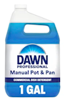 DISH SOAP, DAWN, POT AND PAN DETERGENT, LIQUID, 1 GALLON (MIN 2 / BULK) THUMBNAIL