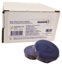 URINAL TOSS BLOCKS, RENOWN, NON-PARA, CHERRY SCENT, 4 OZ, 12/CT (MIN 2 CASES / BULK) MAIN