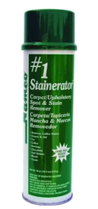 STAIN REMOVER, CARPET SPOTTER, NAMCO STAINERATOR, AEROSOL, 18 OZ, 4133 (MIN 9 / BULK) MAIN