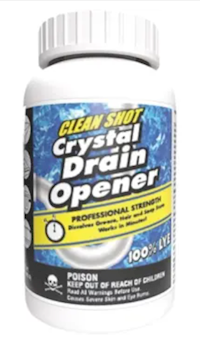 DRAIN OPENER AND CLEANER, THEOCHEM CLEAN SHOT CRYSTALS, 1 LB, 100107-99990-44 (MIN 9 / BULK) MAIN