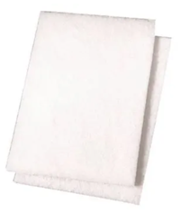 SCOURING PAD, LIGHT-DUTY, WHITE, 20/PK, REN02115 (MIN 10 PACKS / BULK) MAIN