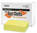 WIPES, DUST CLOTHS, 13" x 17", YELLOW, TREATED, 50/CT, 78404 (MIN 13 CASES / BULK) THUMBNAIL