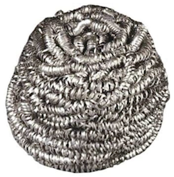 SCRUBBER, STAINLESS STEEL, 1.75 OZ., RENOWN, 12/CT, REN02110 (MIN 7 CASES / BULK) LARGE